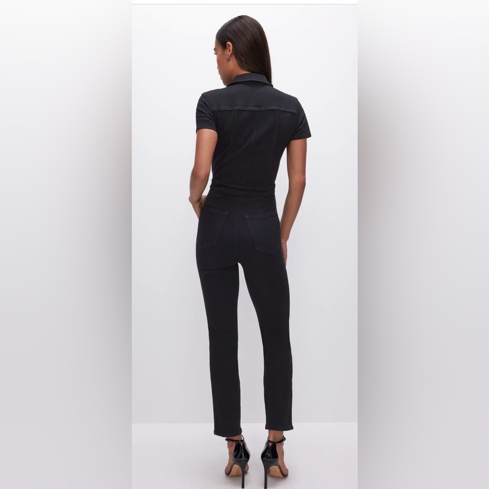 Good American Black Fit for Success Jumpsuit - NWOT - Black - 0 - Picture 2 of 4